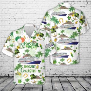 St Patricks Day Hawaiian Shirt, Carnival’s Mardi…