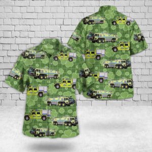 St Patricks Day Hawaiian Shirt, Denver International…