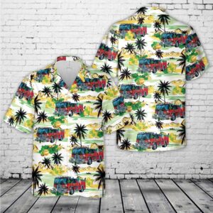 St Patricks Day Hawaiian Shirt, East Rockaway,…