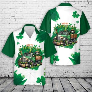 St Patricks Day Hawaiian Shirt, Happy St.…