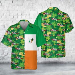 St Patricks Day Hawaiian Shirt, Irish Coast…