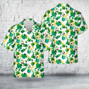 St Patricks Day Hawaiian Shirt, Irish St…