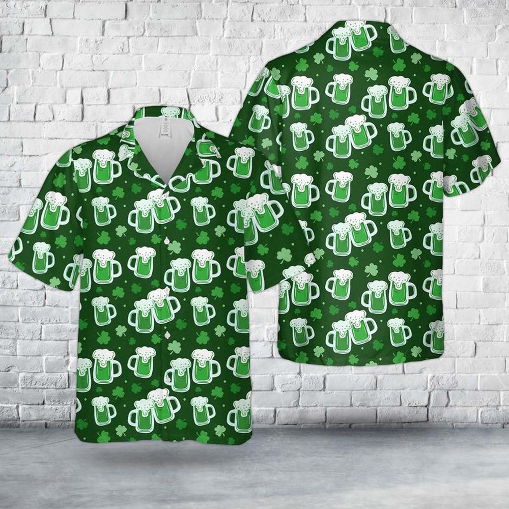 St Patricks Day Hawaiian Shirt, Irish St Patrick’s Day Beer Hawaiian Shirts St Patricks Day Hawaiian Shirt, Irish St Patrick’s Day Beer Hawaiian Shirts