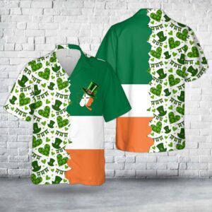 St Patricks Day Hawaiian Shirt, Irish St…