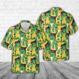 St Patricks Day Hawaiian Shirt, Irish St…
