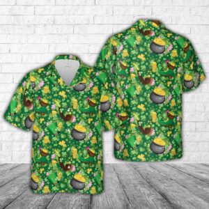 St Patricks Day Hawaiian Shirt, Irish St…