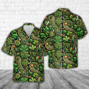 St Patricks Day Hawaiian Shirt, St Patrick’s…