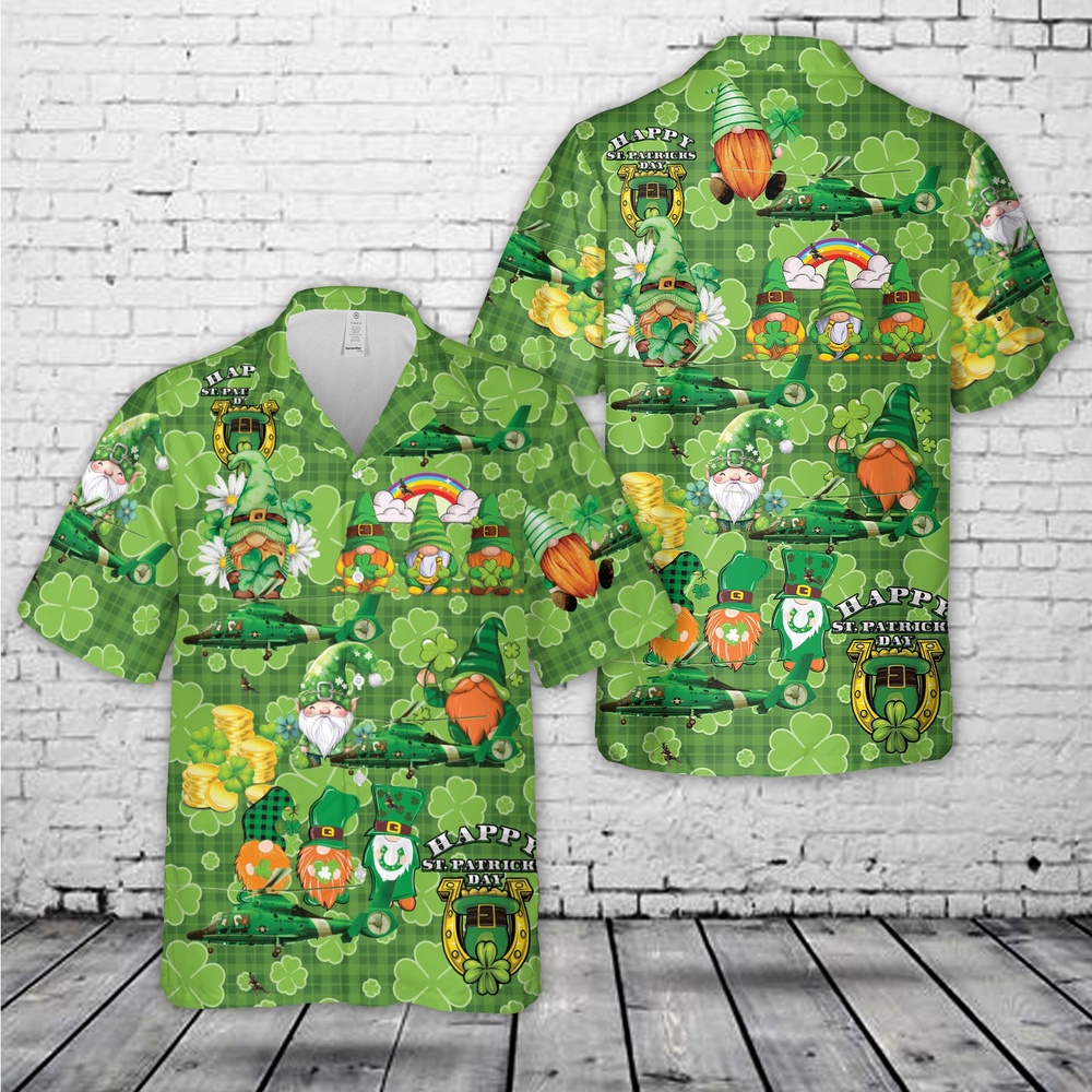 St Patricks Day Hawaiian Shirt, U.S. Coast Guard Heartland St Patrick’s Day Hawaiian Shirt St Patricks Day Hawaiian Shirt, U.S. Coast Guard Heartland St Patrick’s Day Hawaiian Shirt