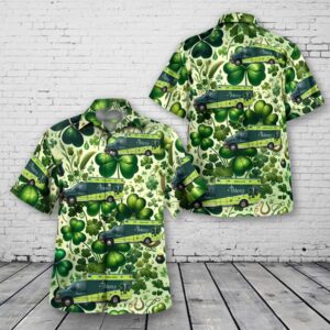 St Patricks Day Hawaiian Shirt, West Des…