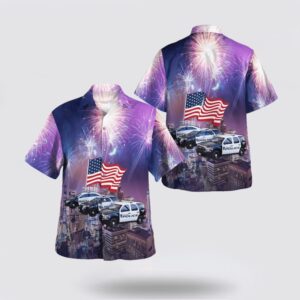Texas Longhorn Hawaiian Shirt, Houston Texas Houston Police Department, 4Th Of July Hawaiian Shirt