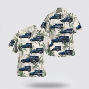 Texas Longhorn Hawaiian Shirt, Houston Texas South Lake Houston Ems Hawaiian Shirt