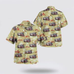 Texas Longhorn Hawaiian Shirt, San Antonio, Texas,…