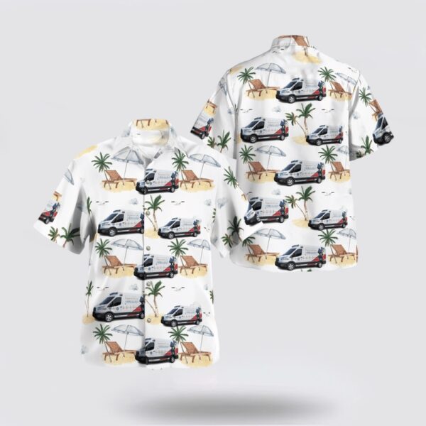 Texas Longhorn Hawaiian Shirt, San Antonio, Texas, Superiorcare Ambulance – Superior Mobile Health Hawaiian Shirt
