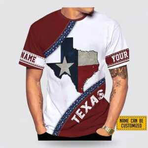 Texas T Shirt Custom Name Texas Flag Pattern All Over Print T Shirt Texas Longhorns T Shirt 4 mpms79.jpg