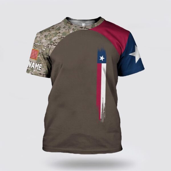 Texas T Shirt, Custom Name Texas I Am The Descendant Of Men All Over Print T-Shirt, Texas Longhorns T Shirt