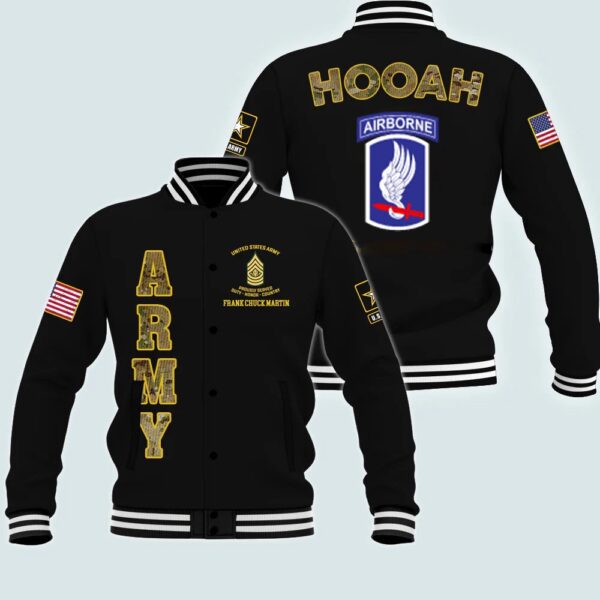 US Army Jackets, Army Veteran 173RD AIRBORNE DIVISION Custom Jacket Proudly Served, Army Jackets, Military Jacket Men