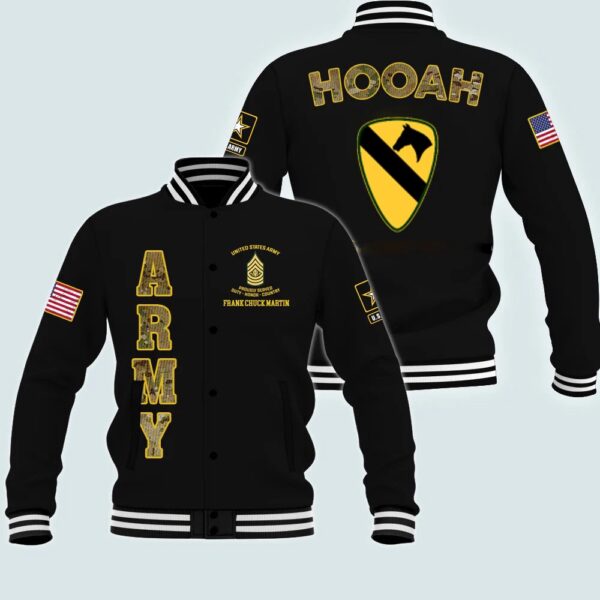 US Army Jackets, Army Veteran 1ST CAVALRY DIVISION Custom Jacket Proudly Served, Army Jackets, Military Jacket Men