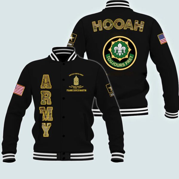US Army Jackets, Army Veteran 2nd Cavalry Regiment Custom Jacket Proudly Served, Army Jackets, Military Jacket Men