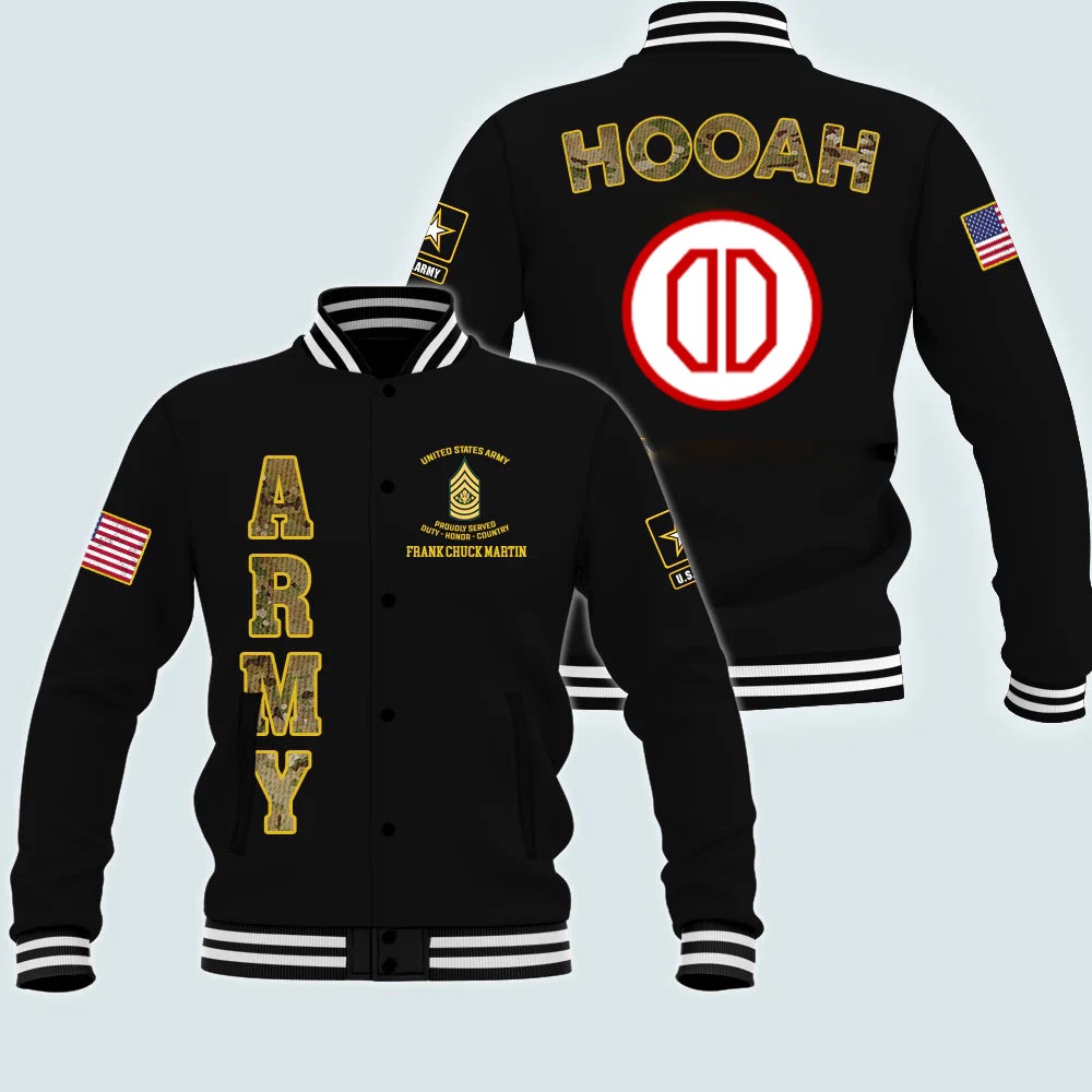 US Army Jackets, Army Veteran 31TH INFANTRY DIVISION Custom Jacket Proudly Served, Army Jackets, Military Jacket Men