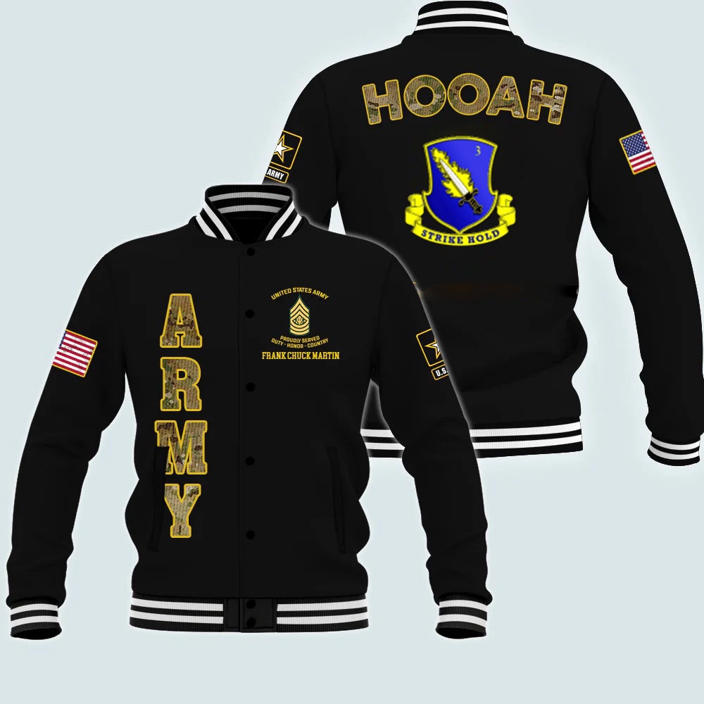 US Army Jackets, Army Veteran 504th Infantry Regiment Custom Jacket Proudly Served, Army Jackets, Military Jacket Men