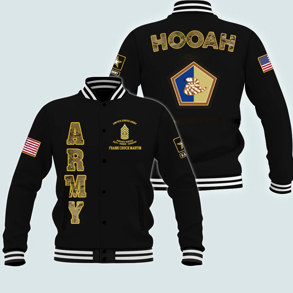 US Army Jackets, Army Veteran 51TH INFANTRY DIVISION Custom Jacket Proudly Served, Army Jackets, Military Jacket Men