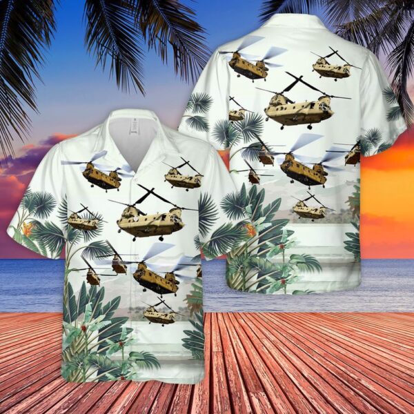 Us Army Hawaiian Shirt, Army Boeing CH-47 Chinook Hawaiian Shirt, Army Hawaiian Shirt