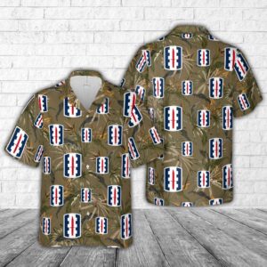 Us Army Hawaiian Shirt, US Army 120th…