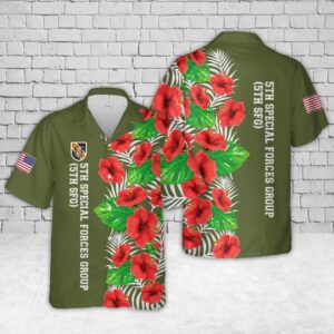 Us Army Hawaiian Shirt, US Army 5th…