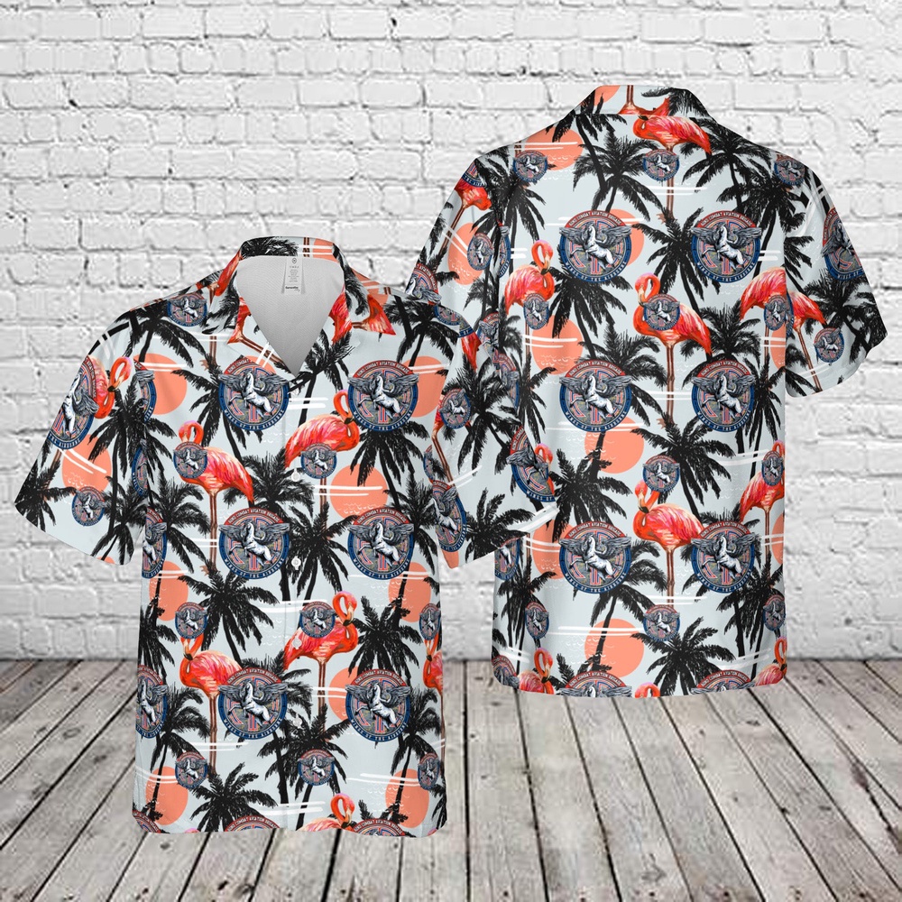 Us Army Hawaiian Shirt, US Army 82nd Combat Aviation Brigade, 82nd Airborne Division Hawaiian Shirt