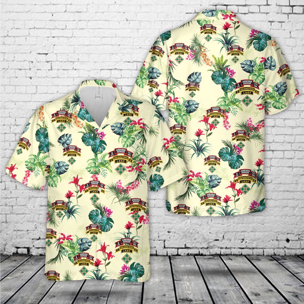 Us Army Hawaiian Shirt, US Army Company K (RANGER), 75TH Infantry (Airborne) Hawaiian Shirt Us Army Hawaiian Shirt, US Army Company K (RANGER), 75TH Infantry (Airborne) Hawaiian Shirt