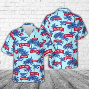 Us Army Hawaiian Shirt, US Army Sapper…