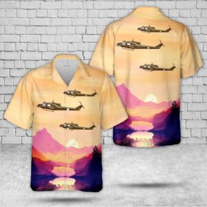 Us Army Hawaiian Shirt, US Army UH-1C…