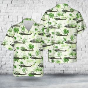 Us Army Hawaiian Shirt, US Army UH-1C…