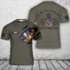 Us Army T Shirt, Personalized US Army 82nd Airborne Division 504th Infantry Regiment 3D T-Shirt