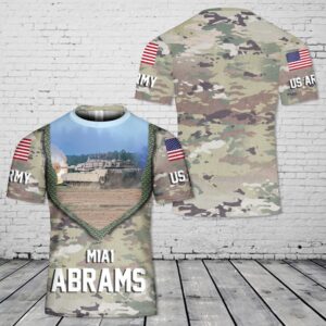 Us Army T Shirt, US Army M1A1…