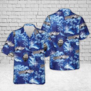 Us Navy Hawaiian Shirt, Navy USS (LCS-1)…