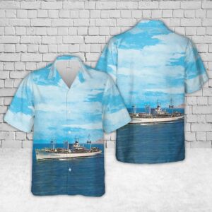 Us Navy Hawaiian Shirt, USS Klondike (AD-22)…