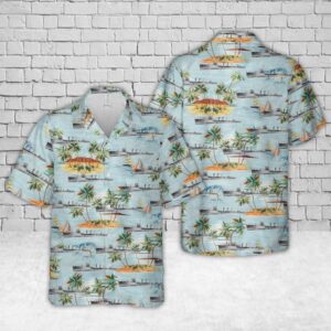 Us Navy Hawaiian Shirt, USS Sterett (DD-27)…