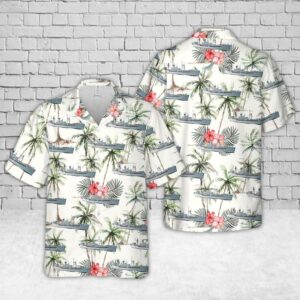 Us Navy Hawaiian Shirt, USS Tidewater (AD-31)…
