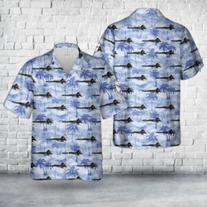 Us Navy Hawaiian Shirt, US Navy Blue…