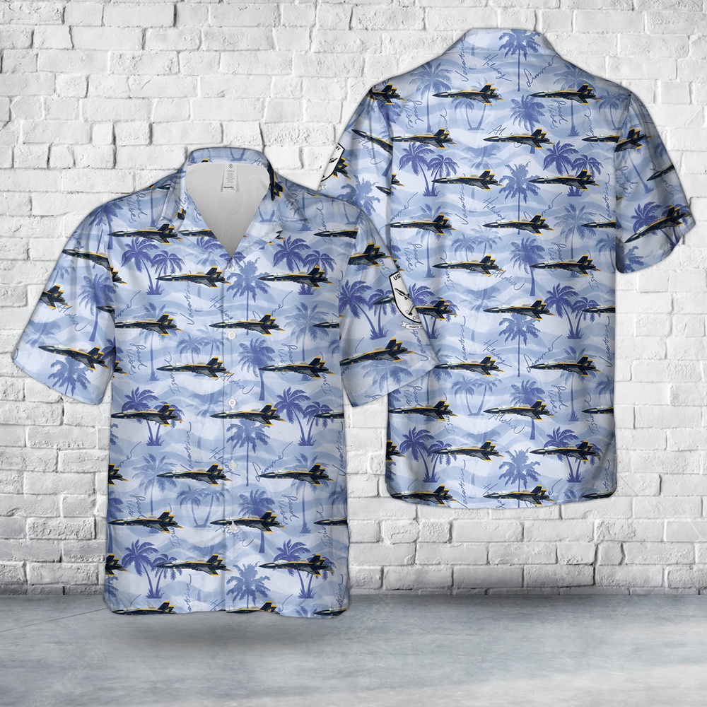 Us Navy Hawaiian Shirt, US Navy Blue Angels #4 FA-18 Hawaiian Shirt, Military Aloha Shirt Us Navy Hawaiian Shirt, US Navy Blue Angels #4 FA-18 Hawaiian Shirt, Military Aloha Shirt
