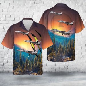 Us Navy Hawaiian Shirt, US Navy F-14…