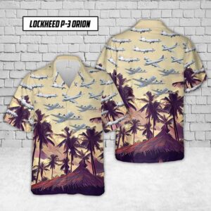 Us Navy Hawaiian Shirt, US Navy Lockheed…