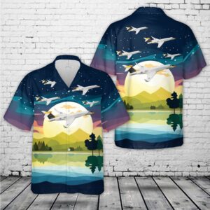 Us Navy Hawaiian Shirt, US Navy NC-37B…