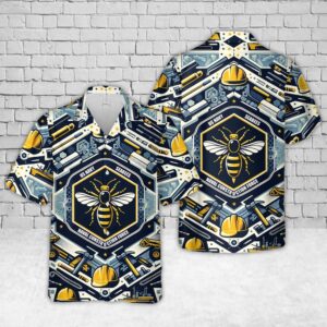 Us Navy Hawaiian Shirt, US Navy SEABEES…