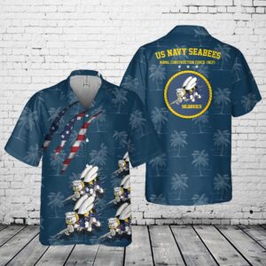 Us Navy Hawaiian Shirt, US Navy SEABEES…