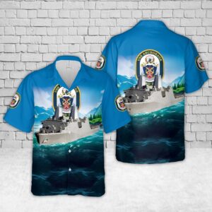 Us Navy Hawaiian Shirt, US Navy USS…