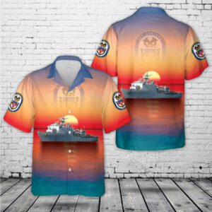 Us Navy Hawaiian Shirt, US Navy USS…
