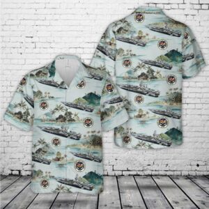 Us Navy Hawaiian Shirt, US Navy USS…