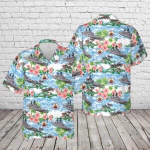 Us Navy Hawaiian Shirt, US Navy USS…